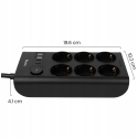 Huslog flat electric extension cord Huslog flat electric extension cord