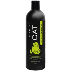 DR LUCY - KATĖMS SKLANDUS ŠAMPŪNAS 500 ML KONCENTRUOTAS, SKLANDUMO ŠAMPŪNAS ILGAUODEGĖMS KATĖMS