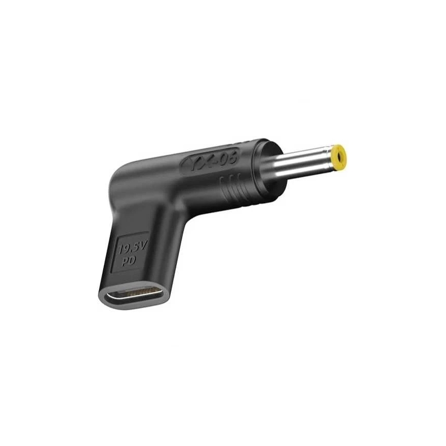 Extra Digital Adapter - Additional digital USB Type-C to DC 5.5x2.5 mm 100W black