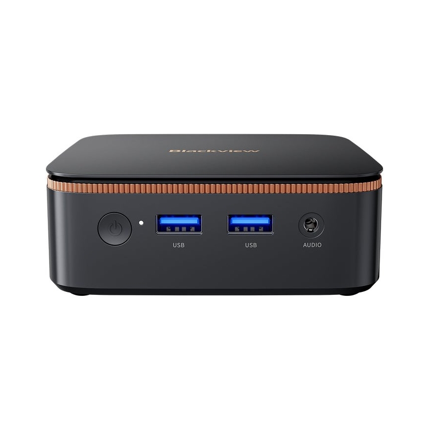 Blackview MP20 Mini PC avec Ryzen 3 3300U, 8 Go de RAM, SSD de 256 Go, Windows 11 Pro, noir – 2