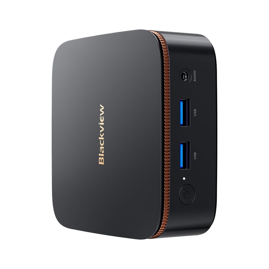Blackview MP20 Mini PC avec Ryzen 3 3300U, 8 Go de RAM, SSD de 256 Go, Windows 11 Pro, noir – 3