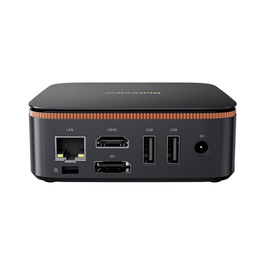 Blackview MP20 Mini PC ar Ryzen 3 3300U, 8GB RAM, 256GB SSD, Windows 11 Pro, melnā krāsā – 4