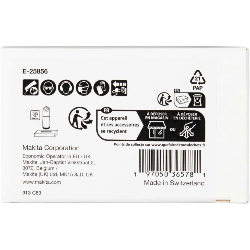 Makita Puun ja Metallin Leikkuuterät 32mm TMA047 BIM, STARLOCK, puulle ja metallille, 25 kpl. E-25856 TMA047 BIM, SL, Puu & Meta – 3