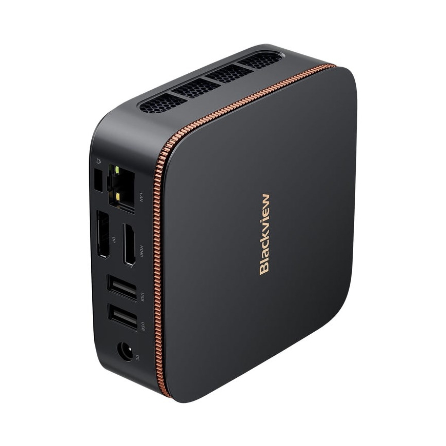 Blackview MP20 Mini PC avec Ryzen 3 3300U, 8 Go de RAM, SSD de 256 Go, Windows 11 Pro, noir – 5
