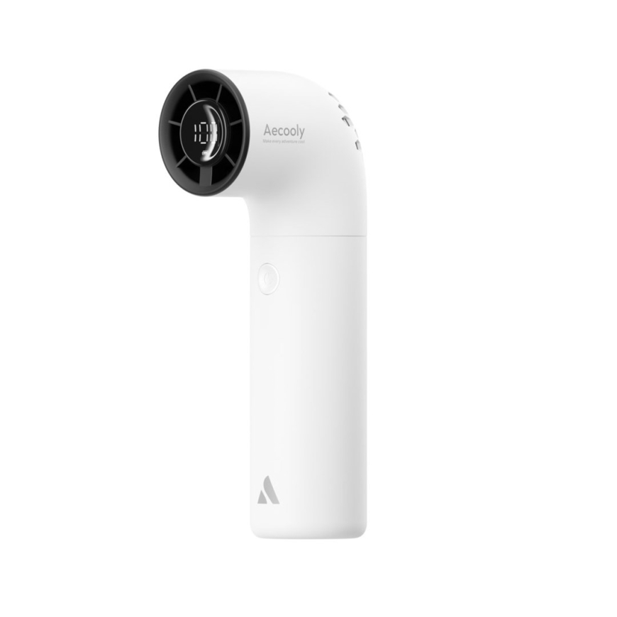 AECOOLY Aero Didelio Greičio Nešiojama Ventiliatorius, Baltas – 4