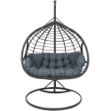 Divvietīgas pakabināmu krēslu spilventiņš D052-16CW 105 x 175 cm PATIO Divvietīgas pakabināmu krēslu spilventiņš D052-16CW 105 x 175 cm PATIO