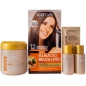 Набор для выпрямления волос KATIVA Brazilian Straightening Keratin Набор для выпрямления волос KATIVA Brazilian Straightening Keratin
