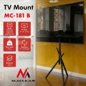 Maclean TV grīdas statīvs/montaža, 27–55", maksimālā VESA 200x200, maksimāli 60 kg, MC-181 B Maclean TV grīdas statīvs/montaža, 27–55", maksimālā VESA 200x200, maksimāli 60 kg, MC-181 B