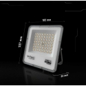 Auriq 50W LED-projektori, musta, 3000/4000/6500K, CREE LED-siru Auriq 50W LED-projektori, musta, 3000/4000/6500K, CREE LED-siru