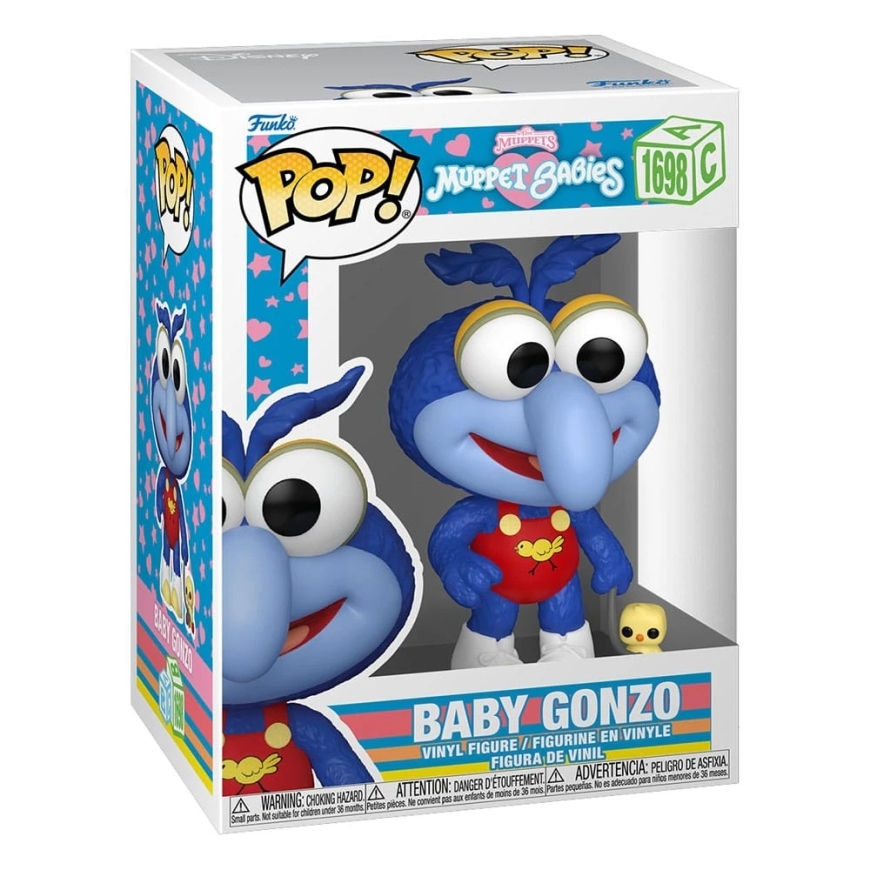 FUNKO POP! Vinilinė figūrėlė: Muppet Babies - Baby Gonzo, 9 cm