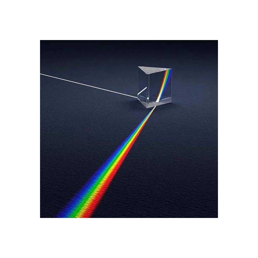 OEM Kolmiosainen optinen prisma 25x25x25mm - lasi