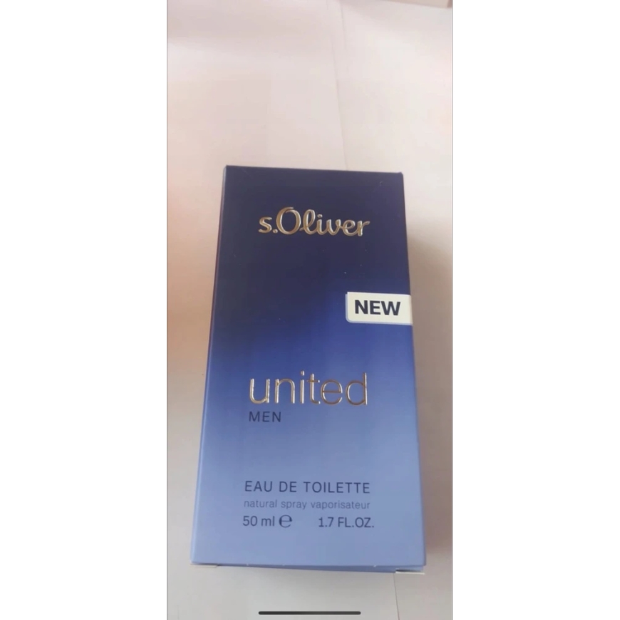s.Oliver S. Oliver United EDT tualetinis vanduo vyrams, 50 ml – 2