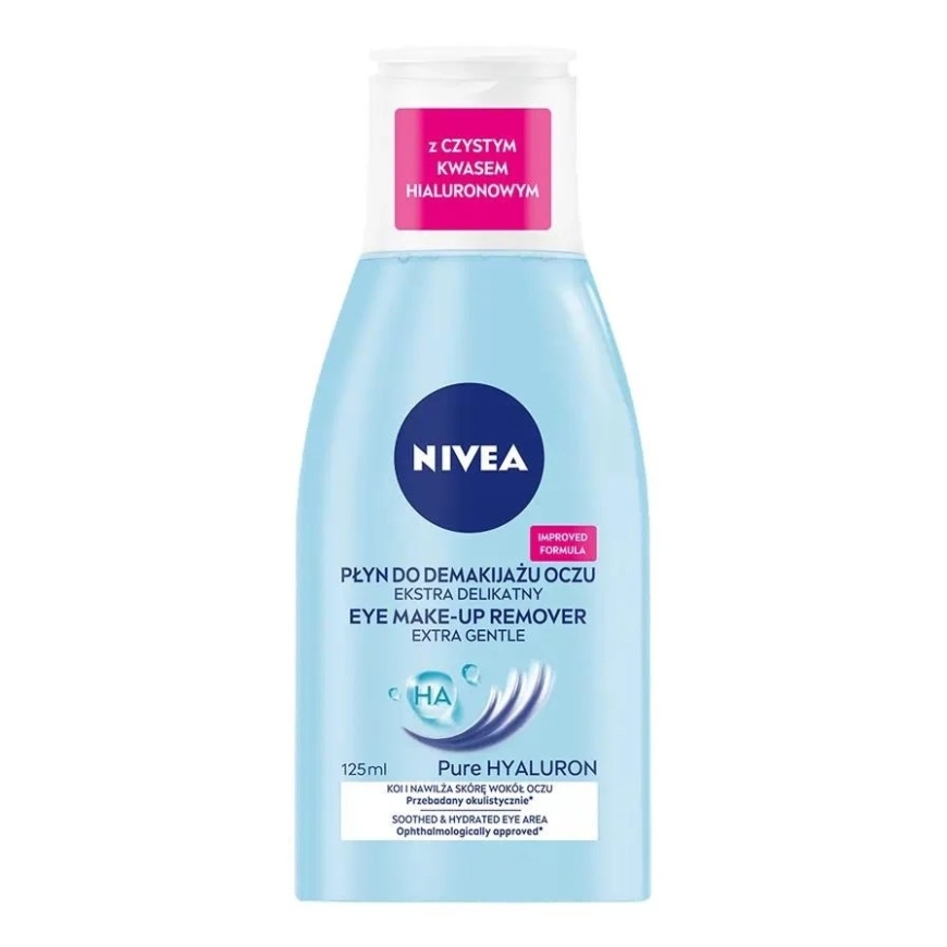 Nivea Pure Hyaluron Extra Gentle Eye Makeup Remover 125ml