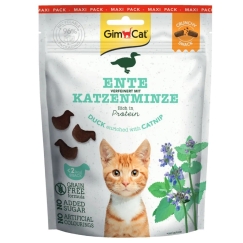 GIMCAT Rapelevyt Ankkalihaisella ja Kissanmarjalla – kissa herkku – 140g