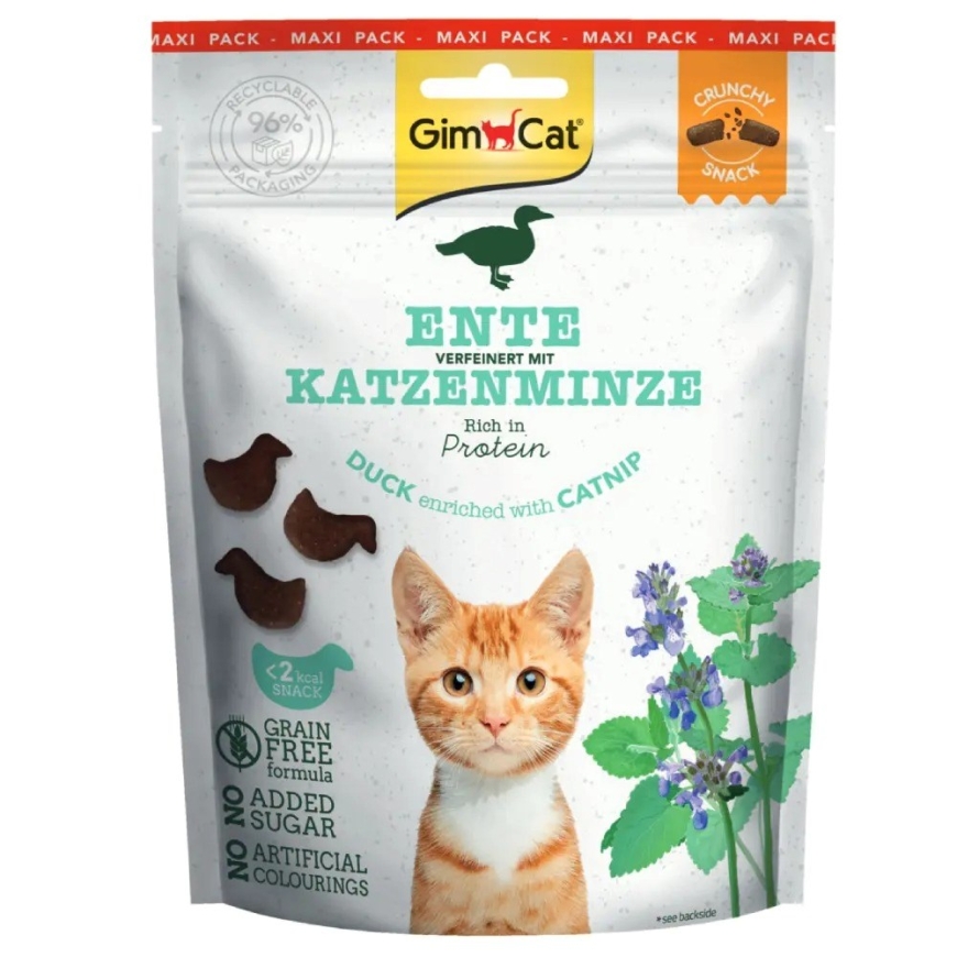 GIMCAT Krõbedad Suupisted Partidega kassidele – kassile maius – 140g