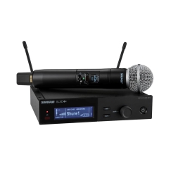 Shure SLXD24+E/58-G65 - digitaalne juhtmevaba süsteem käsisaateja/mikrofoni (470–606 MHz) kanssa