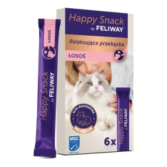 CEVA Feliway Happy našķis Lasis - kaķu našķi - 6x15g