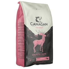 CANAGAN Country Game утка, оленина и кролик – для мелких пород – сухой корм для собак – 6кг