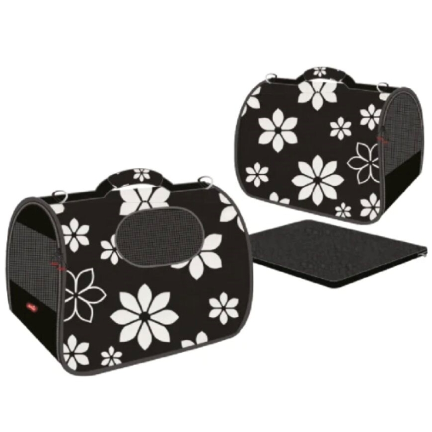 ZOLUX Nomad Flower S – šunų ir kačių nešiojimo maišelis – 36×21×23.5 cm – 2