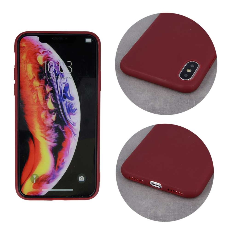 HQ TPU Matt back case iPhone 11 Pro Max Bordo – 2