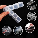 Oem Organizer - Box with Compartments - 28 Closed Oval Containers Oem Organizer - Box with Compartments - 28 Closed Oval Containers