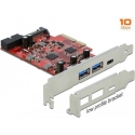 DELOCK DeLOCK PCIe x4 1x USB-C / 2xUSB-A / 1xUSB3.0 DELOCK DeLOCK PCIe x4 1x USB-C / 2xUSB-A / 1xUSB3.0