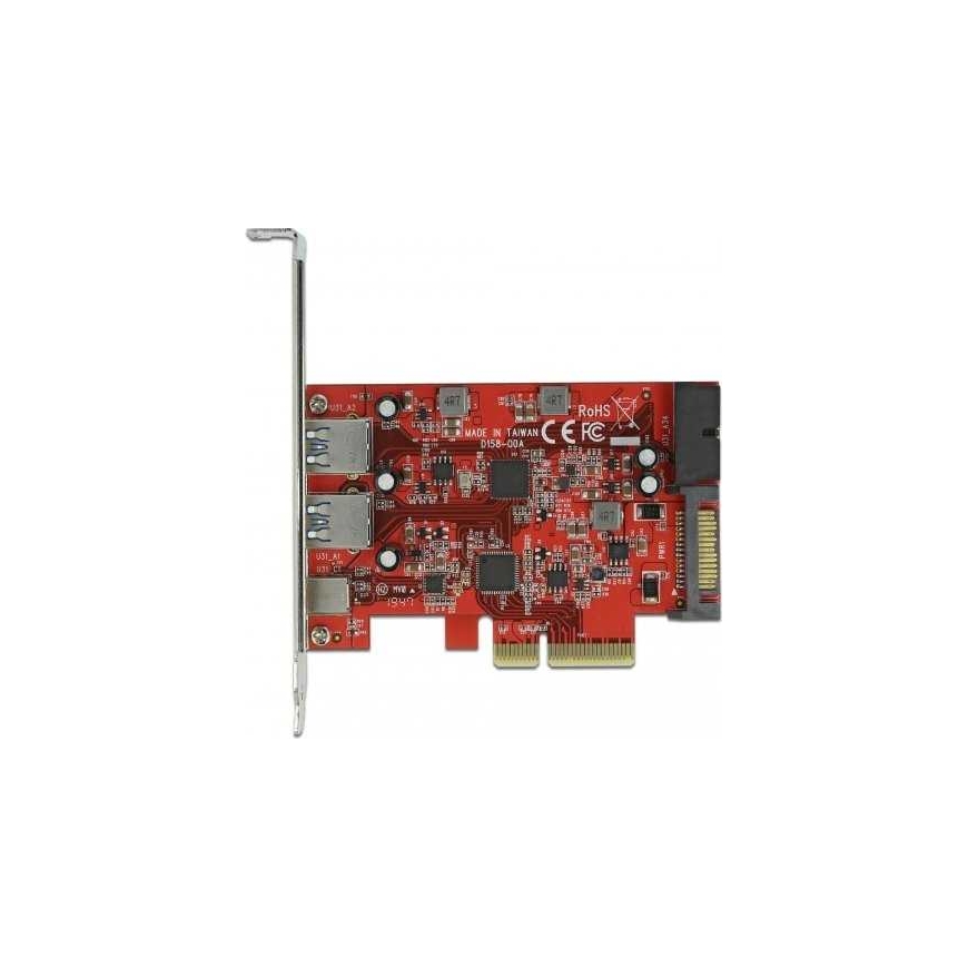DELOCK DeLOCK PCIe x4 1x USB-C / 2xUSB-A / 1xUSB3.0 – 4