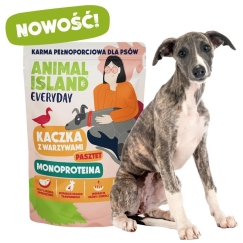 ANIMAL ISLAND Iga päev Monoproteiini Part - niiske koeratoit - 300g