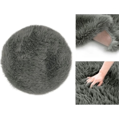 AmeliaHome Tumma harmaa matto DOKKA R45