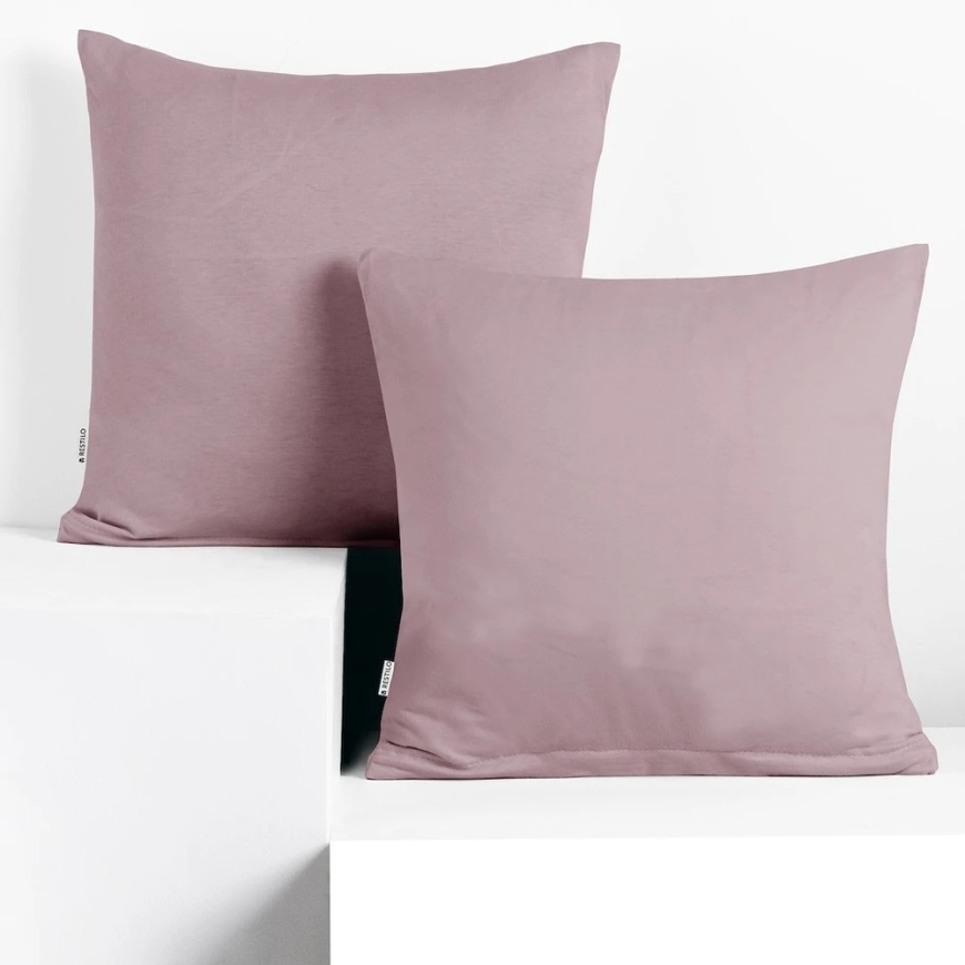 DecoKing Pillow Covers 40×40 cm, 2 pcs, light lilac – 3