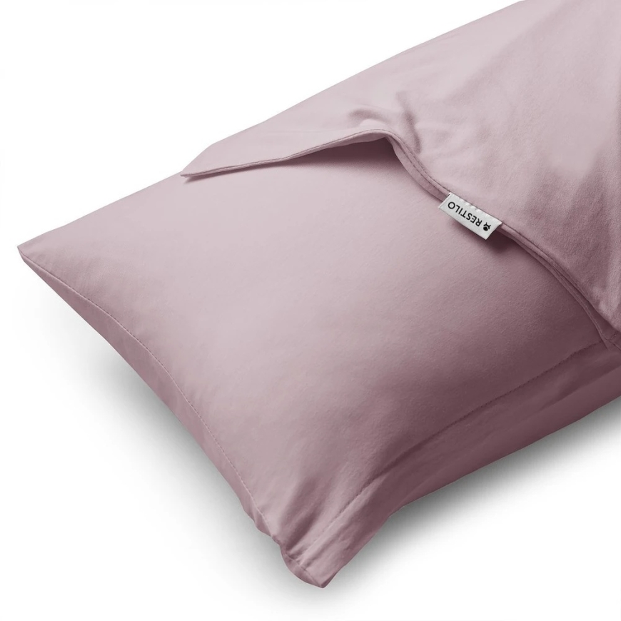 DecoKing Pillow Covers 40×40 cm, 2 pcs, light lilac – 5