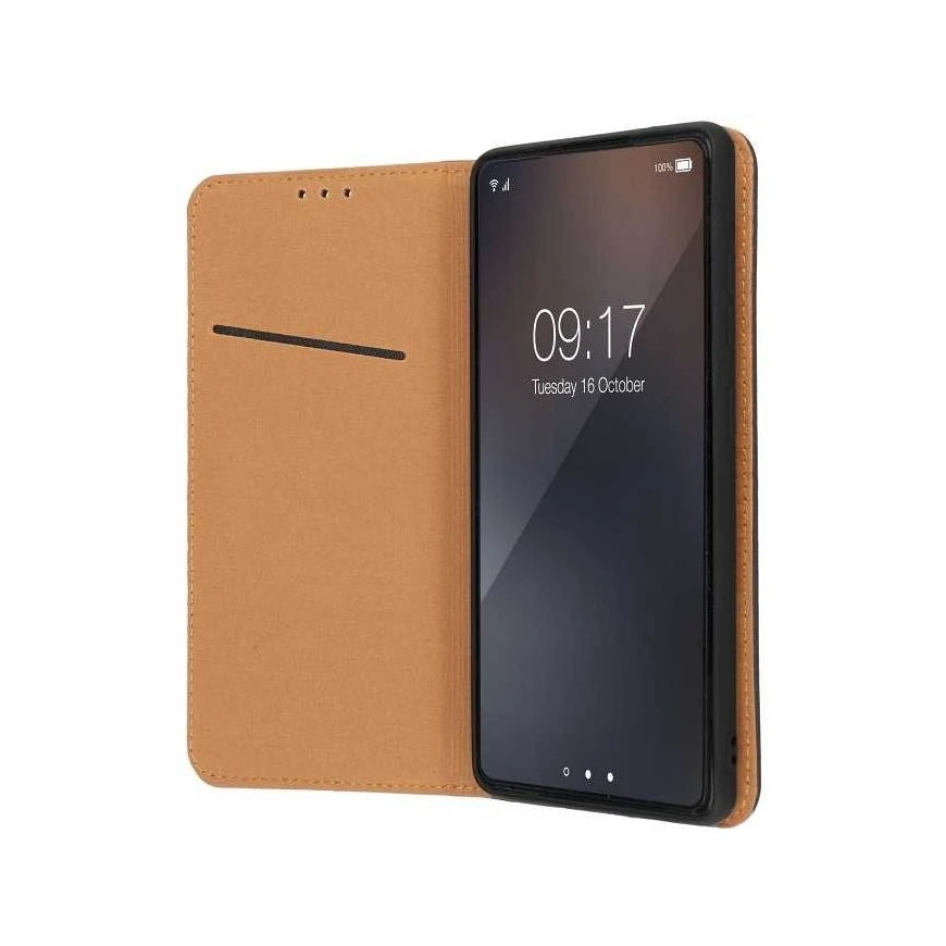 Forcell Oem SMART Pro Book nahast kate Xiaomi Redmi Note 13 Pro 4G / POCO M6 Pro 4G musta värvi – 2