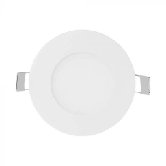 V-tac 3W LED встраиваемая панель, белая, 4000K, с источником питания