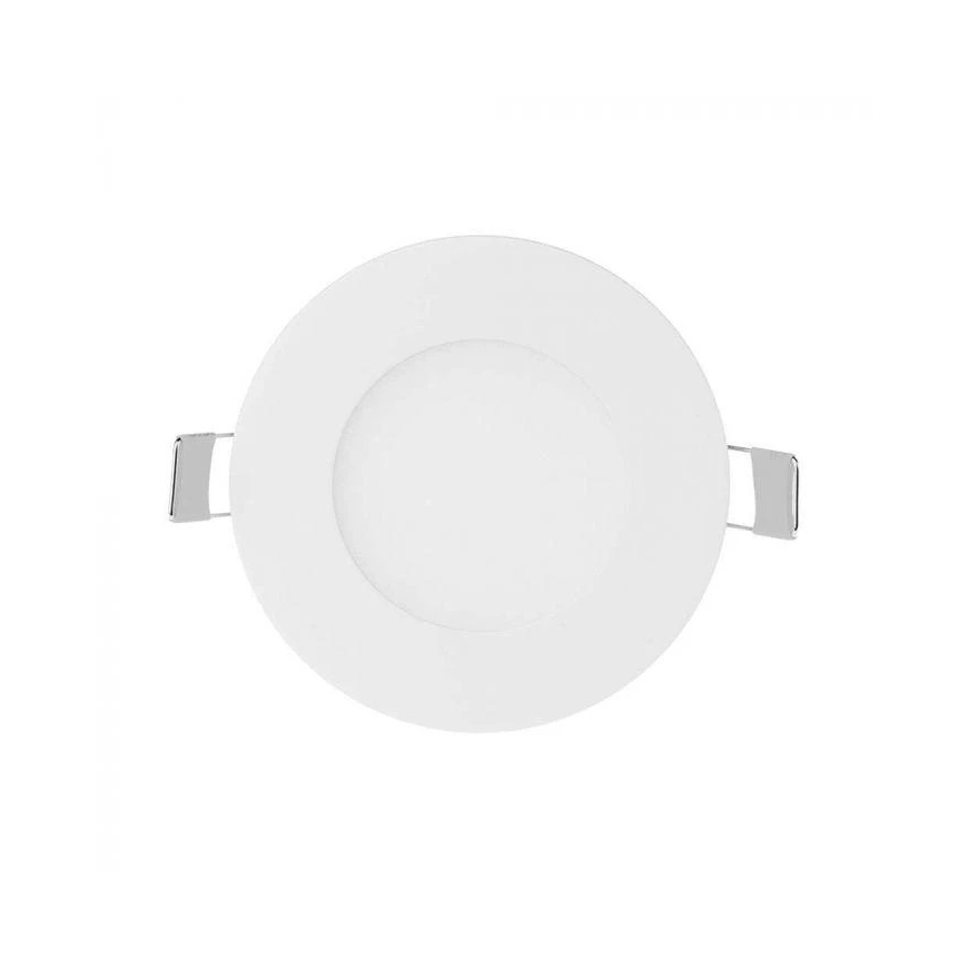V-tac 3W LED iebūvējamā paneļa, balta, 4000K, ar barošanas avotu