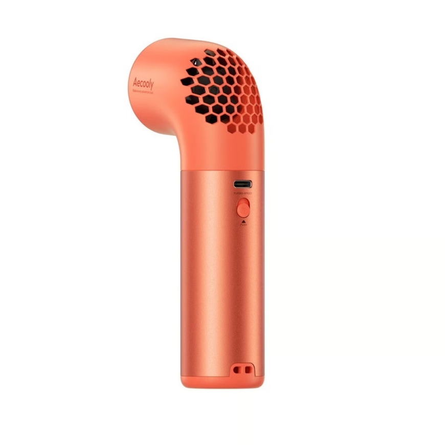 AECOOLY Aero Ultra – высокоскоростной ручной вентилятор, оранжевый – 2