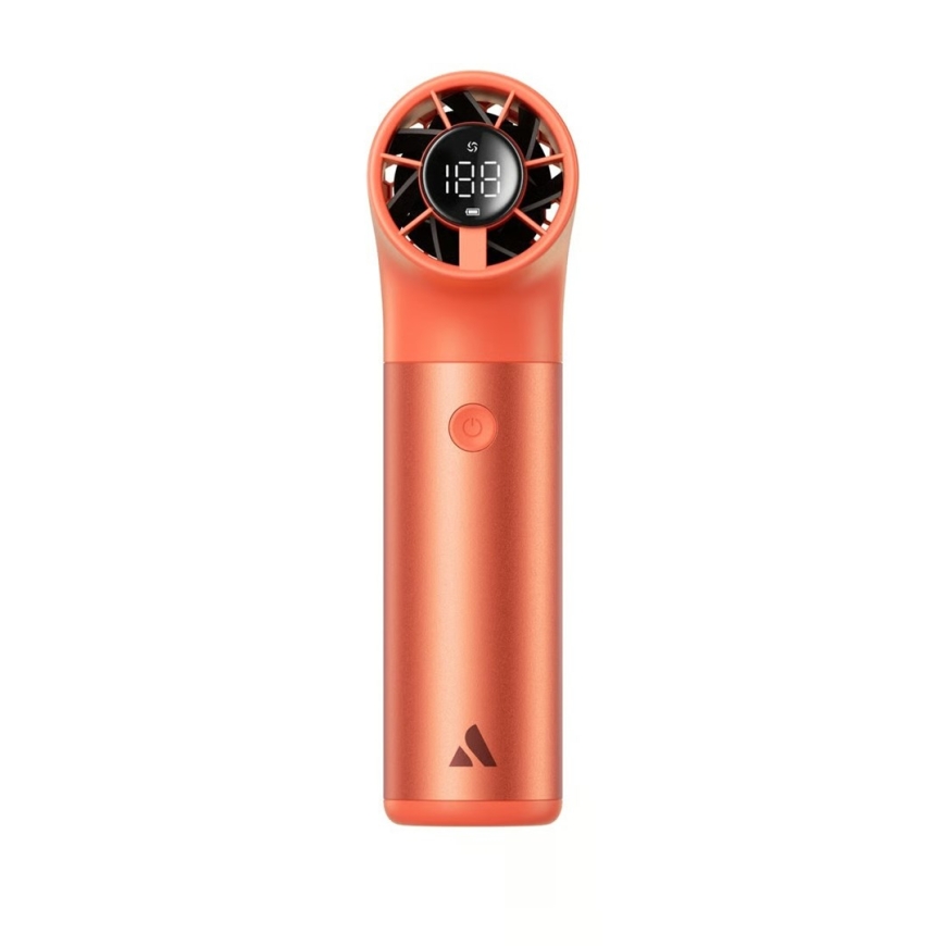 AECOOLY Aero Ultra – Ülikõrge Kiirus Käeshoitav Ventilaator, Oranž – 4