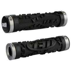 Vairo rankenėlės ODI Yeti HC MTB Lock-On Bonus Pack Juodas/Sidabrinis