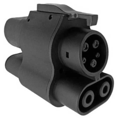 Adapteris - HiSmart EV Įkroviklis CCS2 į CCS1 (DC/AC, 250 A)