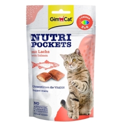 GIMCAT Nutri pockets Lasis - kaķu našķi - 60g