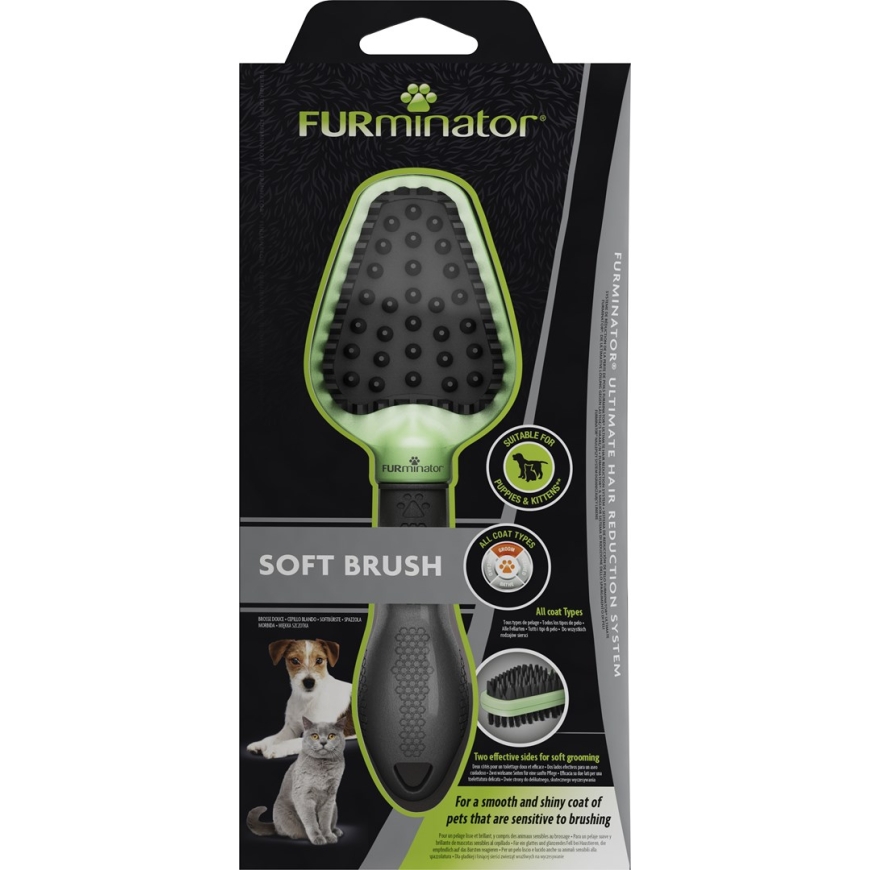 FURminator - double-sided brush for puppies and kittens – 3
