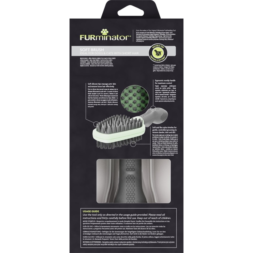 FURminator - divpusējā suka kucēniem un kaķēniem – 4
