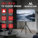 Maclean TV Floor Stand/Mount, 37–80", max. VESA 600x400, max. 60 kg, MC-182 B