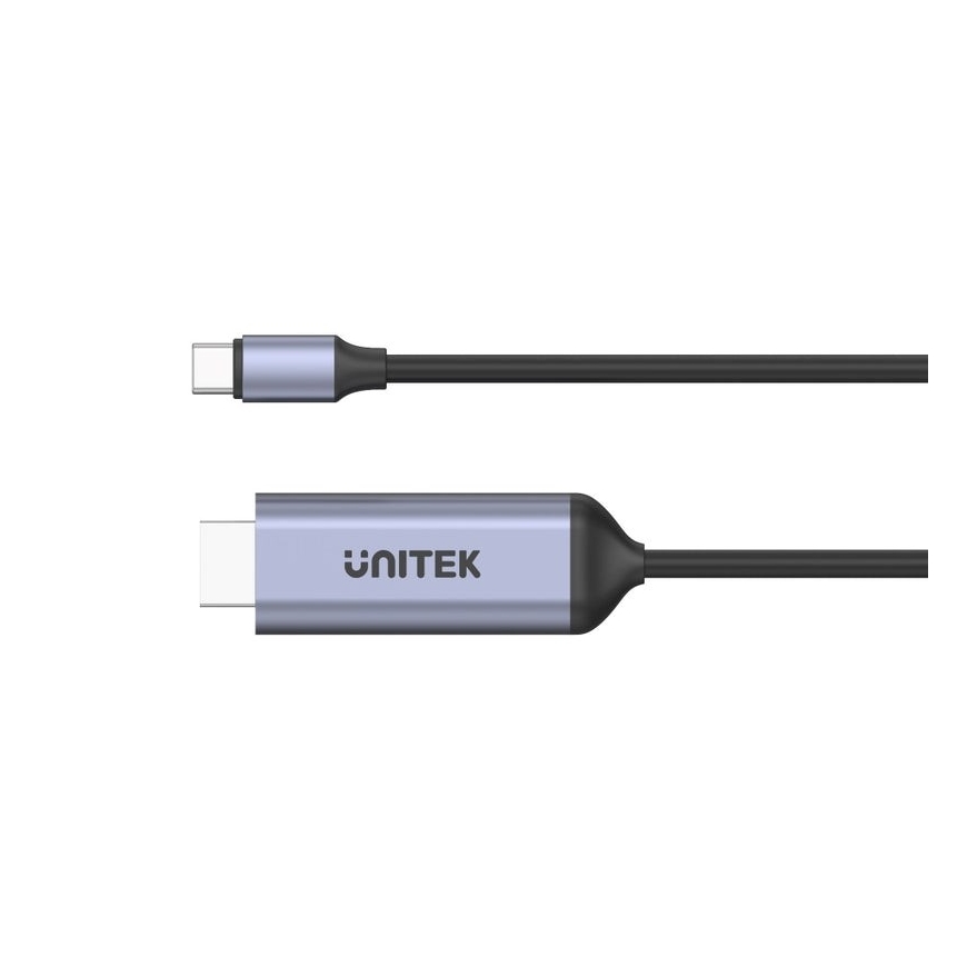 UNITEK USB-C to HDMI -kaapeli – 8K, USB 4, HDR10+, 1,8 m – 2