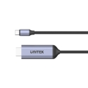 UNITEK USB-C to HDMI -kaapeli – 8K, USB 4, HDR10+, 1,8 m UNITEK USB-C to HDMI -kaapeli – 8K, USB 4, HDR10+, 1,8 m