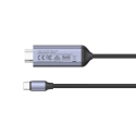 UNITEK USB-C to HDMI -kaapeli – 8K, USB 4, HDR10+, 1,8 m UNITEK USB-C to HDMI -kaapeli – 8K, USB 4, HDR10+, 1,8 m