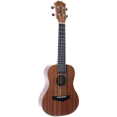 Arrow MH10 Sapele kontsert ukulele koos kotiga - kontsert ukulele karbiga
