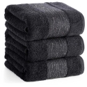 Eurofirany RE/AMBER/07/BLACK 70X140(T3) 500 Bath Towel Eurofirany RE/AMBER/07/BLACK 70X140(T3) 500 Bath Towel