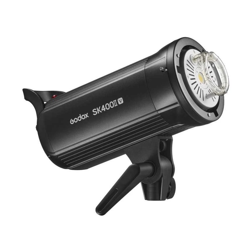 Studijos blykstės rinkinys - Godox SK400IIV D 3 blykstės įrenginiai, šviesos stovai, minkštas dėklas, skėčiai – 5