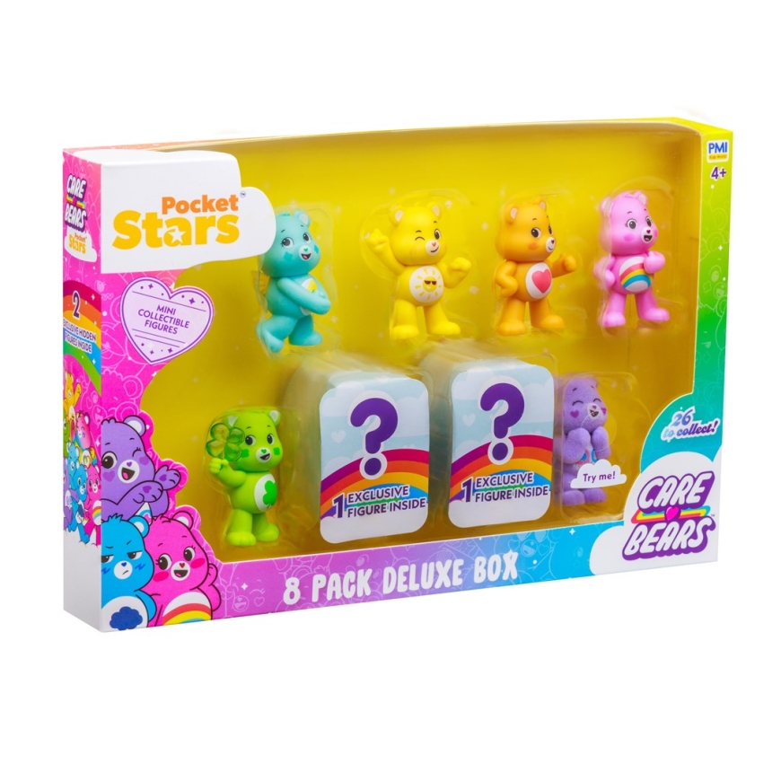 CARE BEARS S1 FIGUURIT - 8 KAPPA DELUXE-PAKKAUS (VALIKOIMA) – 4