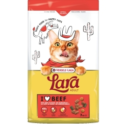 VERSELE-LAGA Lara Täiskasvanud Veiseliha - kuiv kassitoit - 7kg
